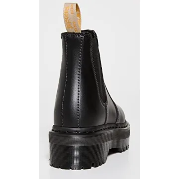 Dr. Martens Women's V 2976 Quad Chelsea Boot, Black, 7