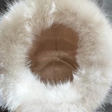 Womens Winter Faux Fur Bucket Hat for Cozy Chic Style