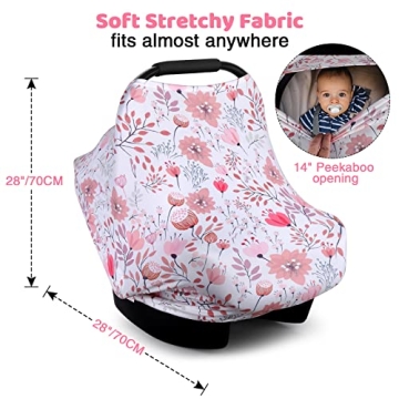 Stylish Rquite Car Seat Canopy for Comfort & Privacy
