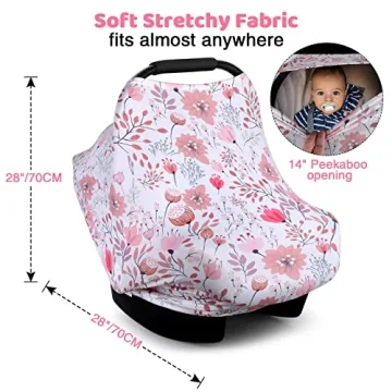 Stylish Rquite Car Seat Canopy for Comfort & Privacy