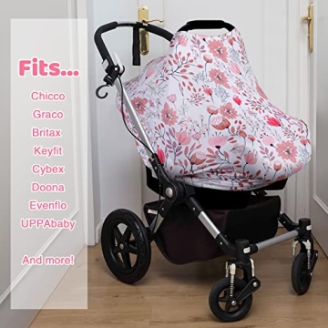 Stylish Rquite Car Seat Canopy for Comfort & Privacy