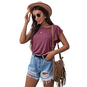 Stylish PrinStory Women's Summer Casual Tops for Every Occasion