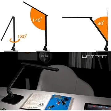 Lampat LED Desk Lamp with Touch Control and USB Port