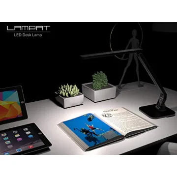 Lampat LED Desk Lamp with Touch Control and USB Port