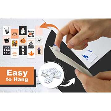 Cornerora Halloween Posters Set for Fun Kids Decor