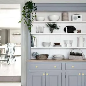 Stylish QOGRISUN Brass Cabinet Knobs - 10-Pack for Modern Homes