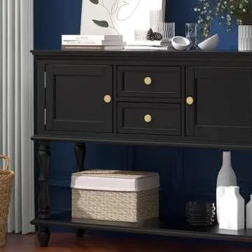 Stylish QOGRISUN Brass Cabinet Knobs - 10-Pack for Modern Homes