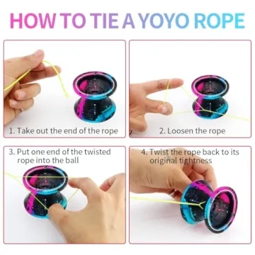 WATIEOBOO Yoyo M18 for Kids and Adults - Unresponsive Trick Yoyo