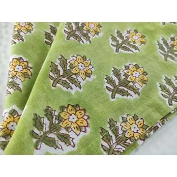 Craftbot Soft Washable Cotton Napkins Set | Eco-Friendly Dining