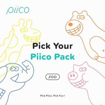 Piico Kids Floss Picks - Fun Dental Care for Children