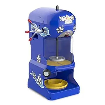 Ice Cub Shaved Ice Machine - Powerful Crushed Ice Maker and Snow Cone Machine for Parties, Concessio...