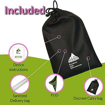 Portable Female Urination Device for Outdoor Use