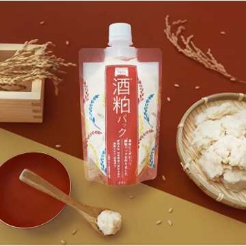 LightUp PDC Wafood Made Sake Yeast Face Pack 170g (Pack of 2)