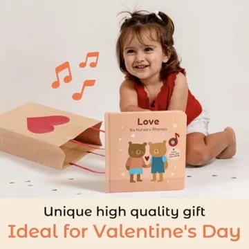 Cali's Books Love Nursery Rhymes Musical Book for Toddlers