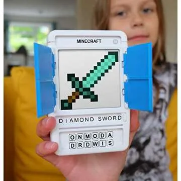 100 PICS Unofficial & Independent Minecraft Guide - Guess 100 Minecraft Items | Flash Cards with Slide Reveal Case | Card Game, Gift, Stocking Stuffer | for Kids and Adults | Ages 6+