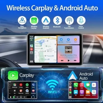 Wireless Car Stereo with Apple CarPlay & Android Auto