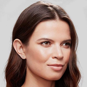 Stylish PAVOI Gold Plated Initial Earrings for Women