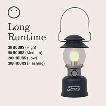 Coleman Classic LED Lantern - Durable & Bright for All Occasions