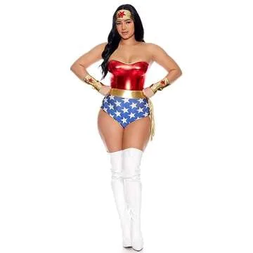 Forplay Women's Super Seductress Costume Set - Sexy Outfit