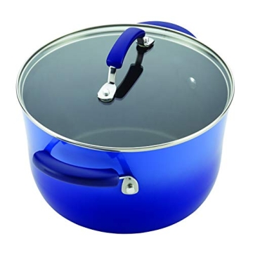 Rachael Ray 14-Piece Brights Nonstick Cookware Set - Blue Gradient