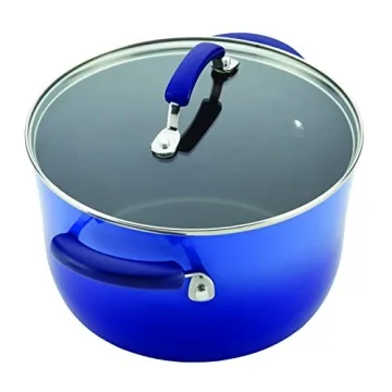 Rachael Ray 14-Piece Brights Nonstick Cookware Set - Blue Gradient