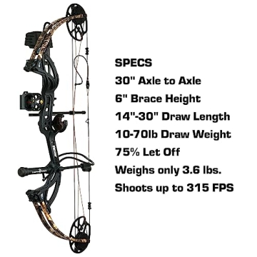 Bear Archery Legit Ready to Hunt Compound Bow for All Ages