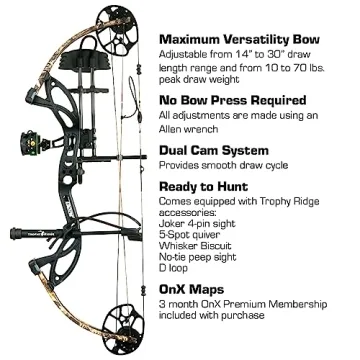 Bear Archery Legit Ready to Hunt Compound Bow for All Ages