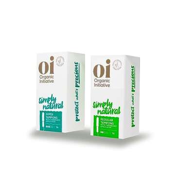 Oi Organic Tampons | Eco-Friendly Comfort and Care