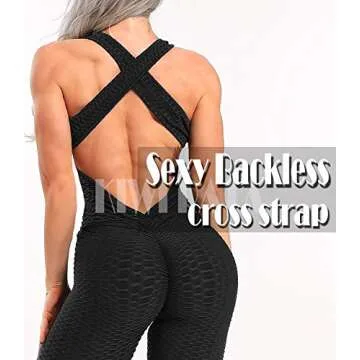 KIWI RATA Backless Jumpsuit for Women - Stylish and Functional