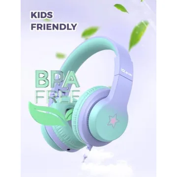 iClever HS19S Kids Headphones with Safe Volume Control