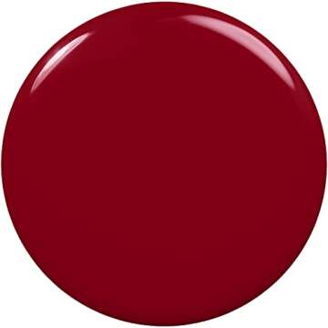 essie Vegan Nail Polish, Limited Edition Valentine's Day 2022, Deep Red, Love Note-Worthy, 0.46 Ounc...