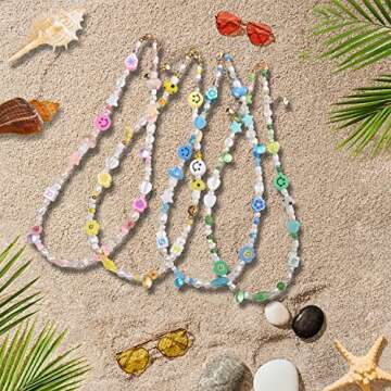 Beaded Necklace Virgo Necklace Virgo Zodiac Gifts for Women Bead Necklace Choker Y2K Trendy Pink Pearl Necklace Cute Gifts Beads Zodiac Sign Necklaces Jewelry Gift for Women