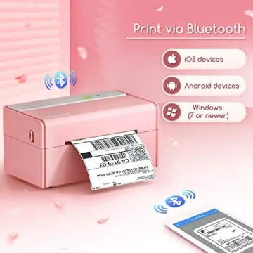 Bluetooth Thermal Label Printer for eBay & Amazon