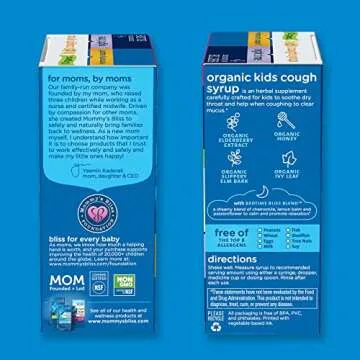 Mommy's Bliss Organic Cough Syrup for Kids, Day & Night