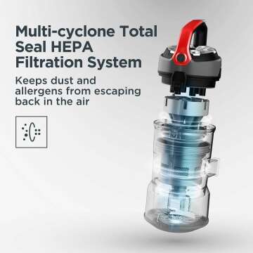 EUREKA Pet Upright Vacuum - Lightweight & Tangle-free