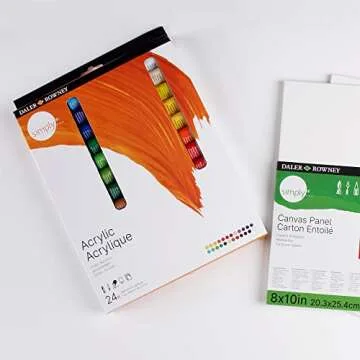 MUHU Daler-Rowney Acrylic Paint Set, 24 Colors