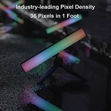 Aputure MT Pro Full-Color Mini LED Tube Light, 36 Pixels RGBWW Handheld Light Stick Photography,Support Magnetic Attraction,4200mAh Rechargeable Light Stick for Video Shooting,Vlog, YouTube, TikTok