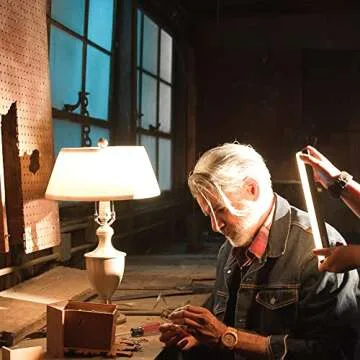 Aputure MT Pro Full-Color Mini LED Tube Light, 36 Pixels RGBWW Handheld Light Stick Photography,Support Magnetic Attraction,4200mAh Rechargeable Light Stick for Video Shooting,Vlog, YouTube, TikTok