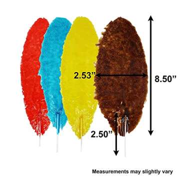 Mega PG Mexican Slaps Lollipop Candy - 50 Pieces Mega Bundle - 5 Flavors - Tropical, Watermelon, Man...