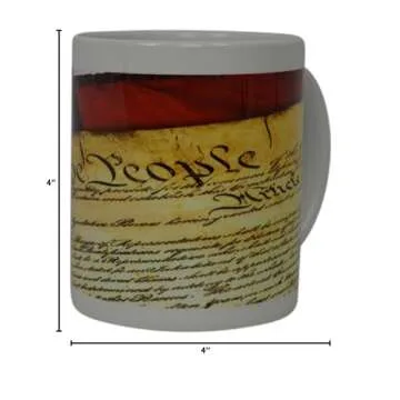 Rogue River Tactical USA Flag Coffee Mug - Perfect Gift Idea