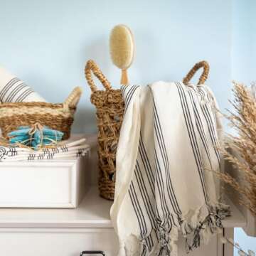 Luxury Eco-Friendly Turkish Peshtemal Towel | Quick Dry & Soft