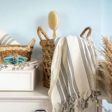 Luxury Eco-Friendly Turkish Peshtemal Towel | Quick Dry & Soft