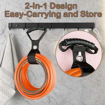 Swingers 6 Pack Extension Cord Holder for Cables & Hoses