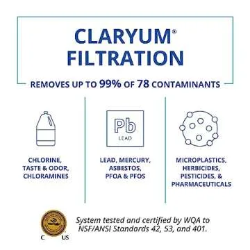 Aquasana Countertop Water Filter System for Drinking Water - Clean Water Machine - Removes 97% of Ch...