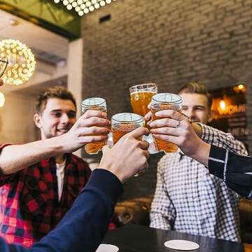 Fun Express Fun Express Plastic Mini Boot Glasses, Bachelorette Party, Cowbow and Cowgirl Birthday Supplies, 12 Pieces