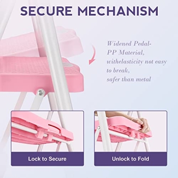 SocTone 3 Step Ladder for Safe and Easy Reaching