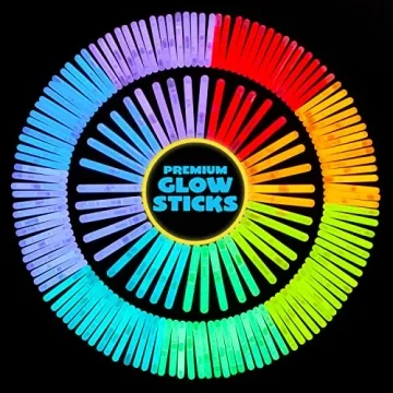 JOYIN 200 Mini Glow Sticks - Perfect for All Events | Bright Colors