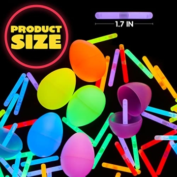 JOYIN 200 Mini Glow Sticks - Perfect for All Events | Bright Colors