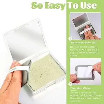 TEADZ sss81 Green Tea Oil Blotting Sheets with Compact
