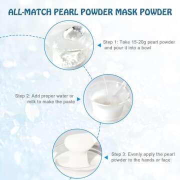 LANYU Premium Pearl Powder for Healthy Skin and Holistic Wellness, 200g